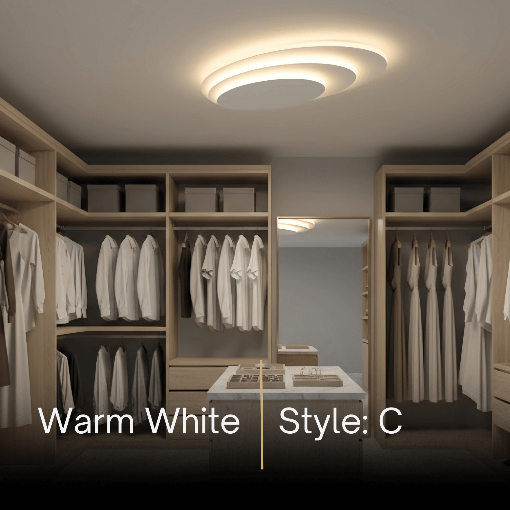 Crema Modern Nordic Round Flush Mount Ceiling Light – White Fixture