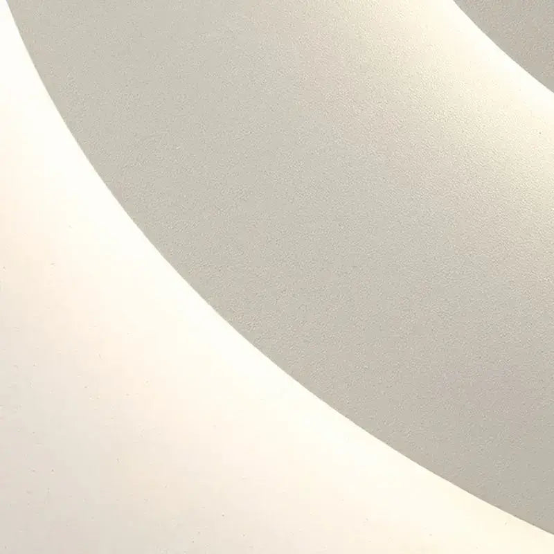Crema Modern Nordic Round Flush Mount Ceiling Light – White Fixture