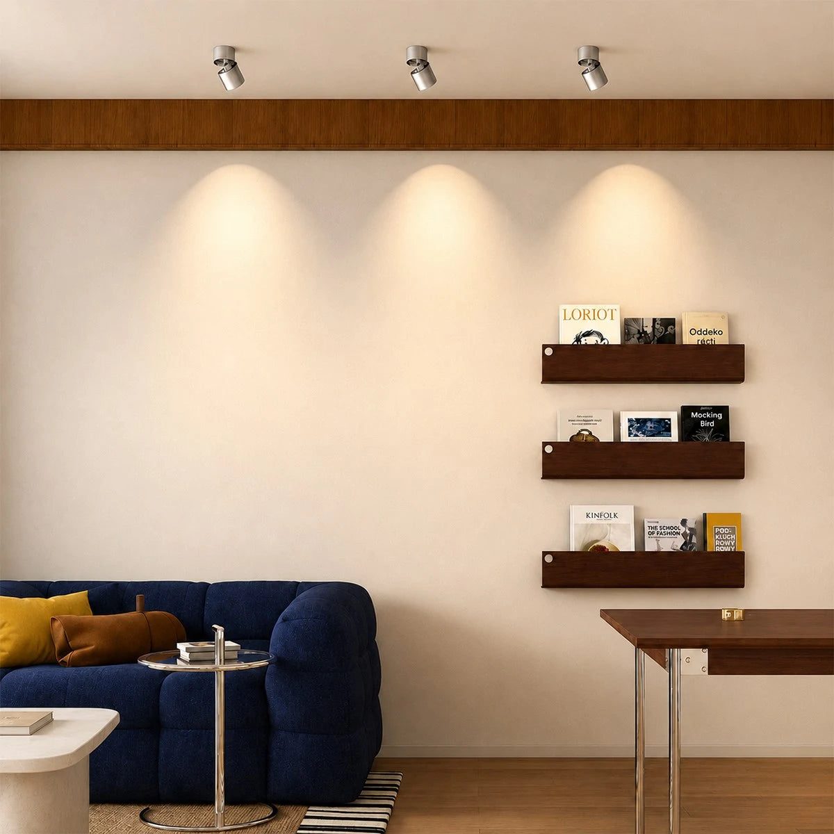 Bauhaus Surface Mount Foldable Spotlight