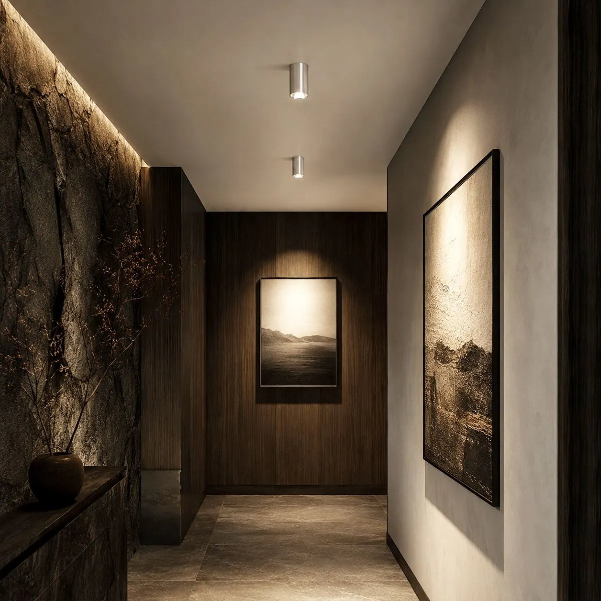 Bauhaus Surface Mount Spotlight