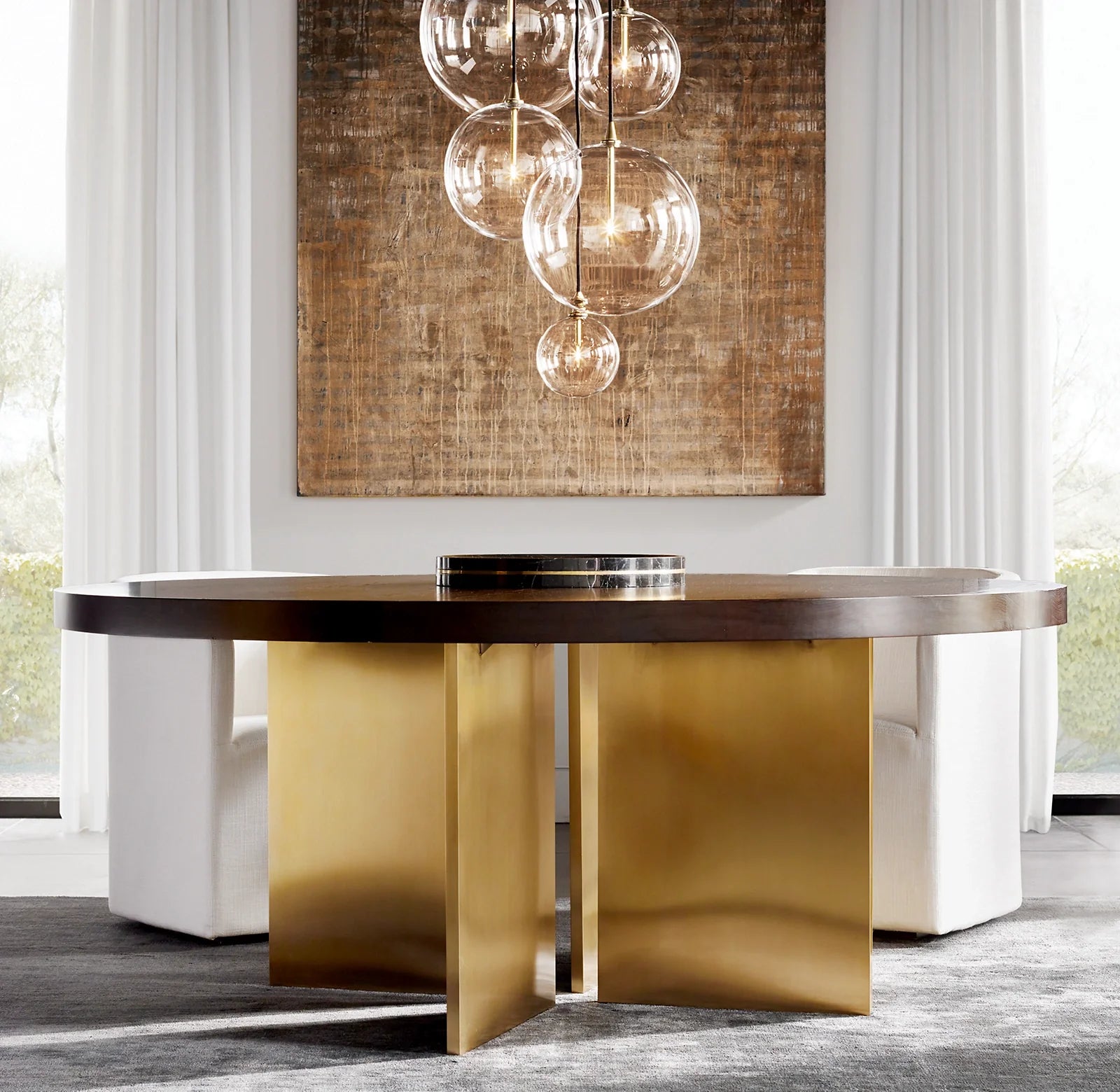 6 Inch Blown Glass Globe Pendant Light - Mobile