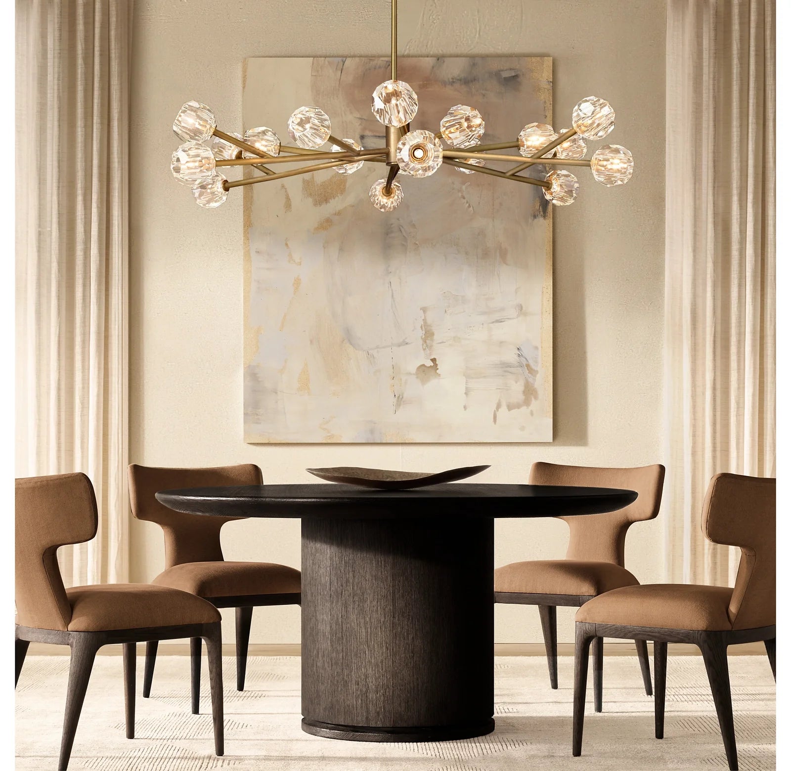 Crystal Arm Chandelier – Boule
