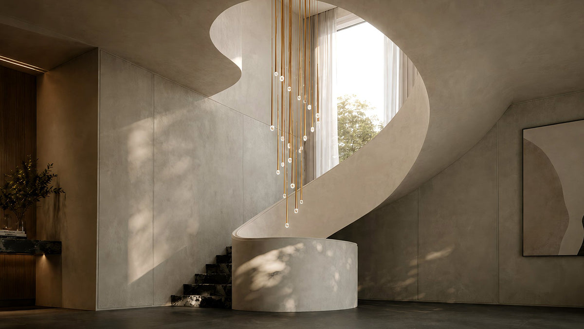 Elongated Cylindrical Cascade & Multi-Point Rigging