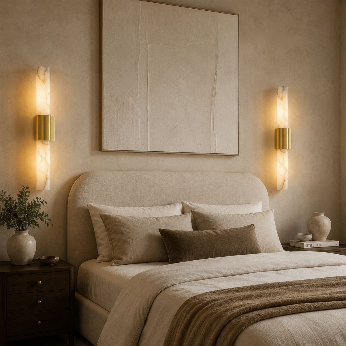 Cutar Alabaster Wall Sconce