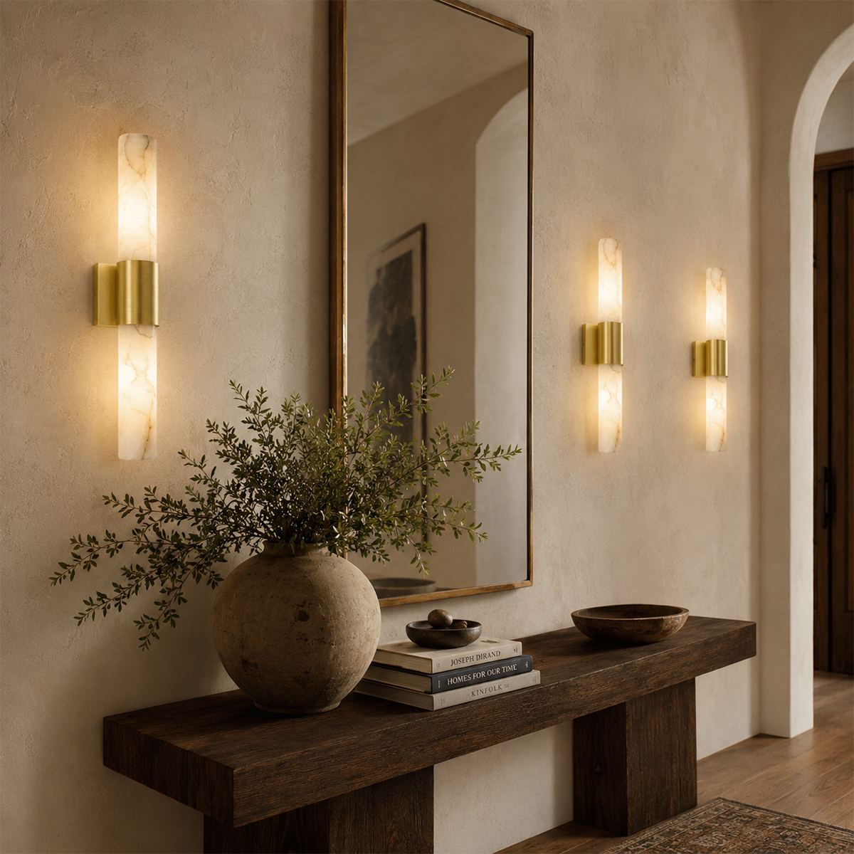 Cutar Alabaster Wall Sconce
