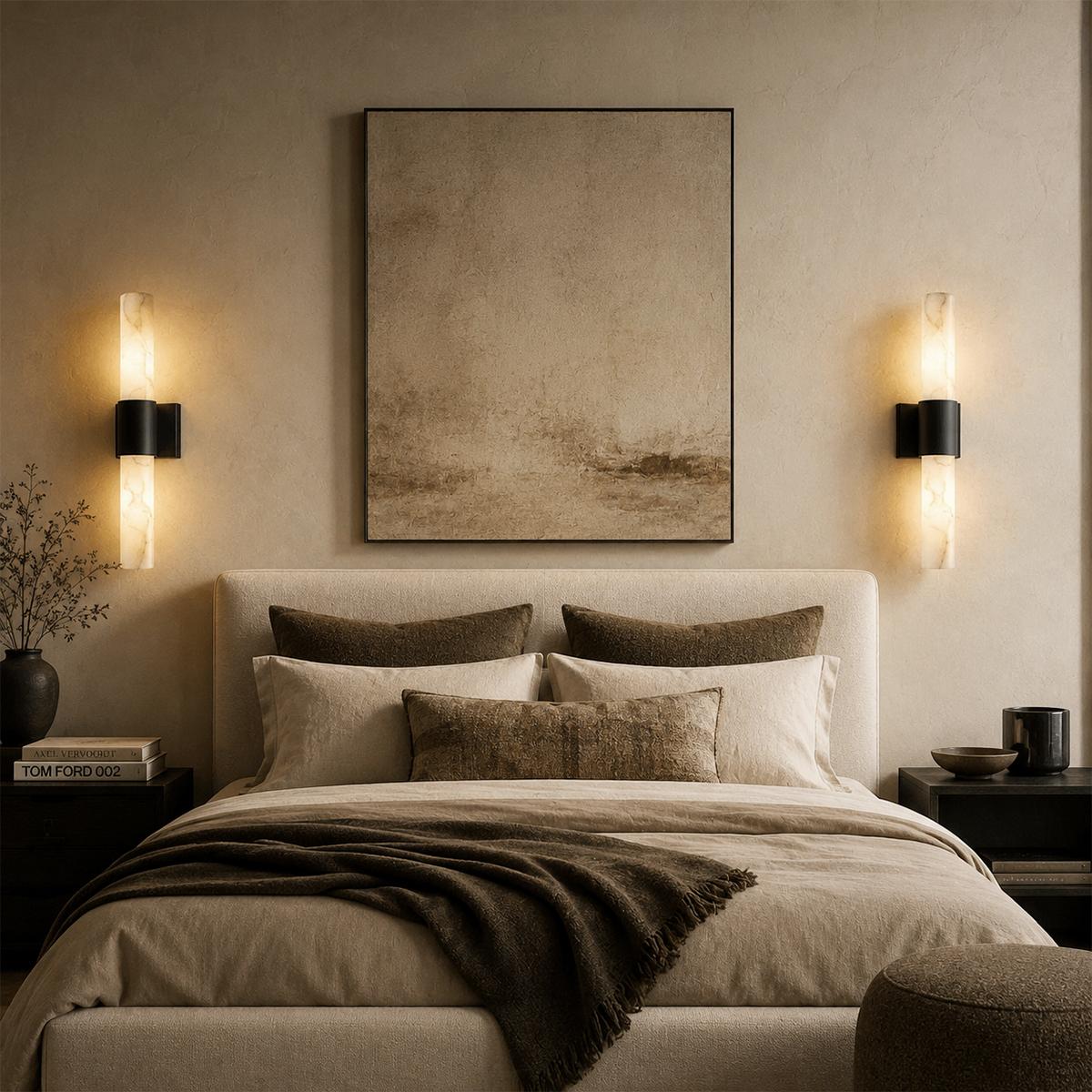 Cutar Alabaster Wall Sconce