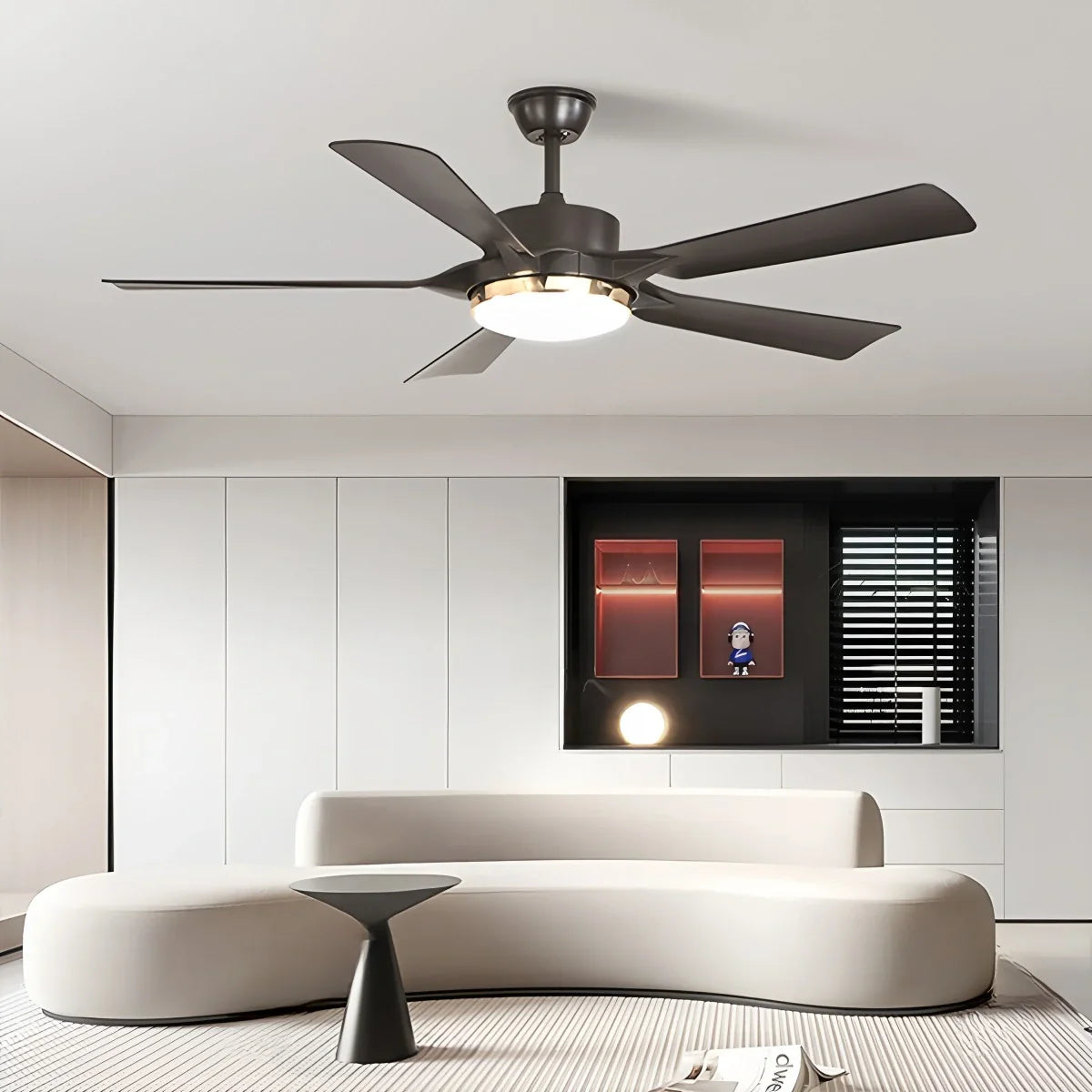 Dimmable Ceiling Fan with Light & Remote Control