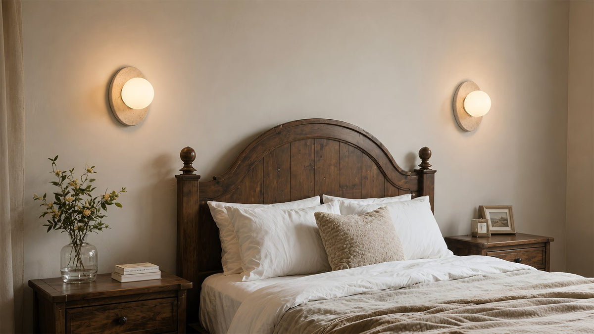 Travertine Disc, Opal Orb & Dual Spatial Utility