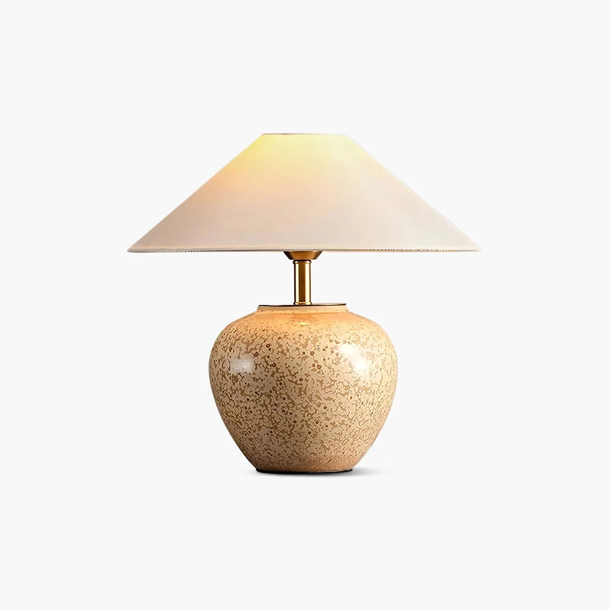 Glazed Ceramic Table Lamp