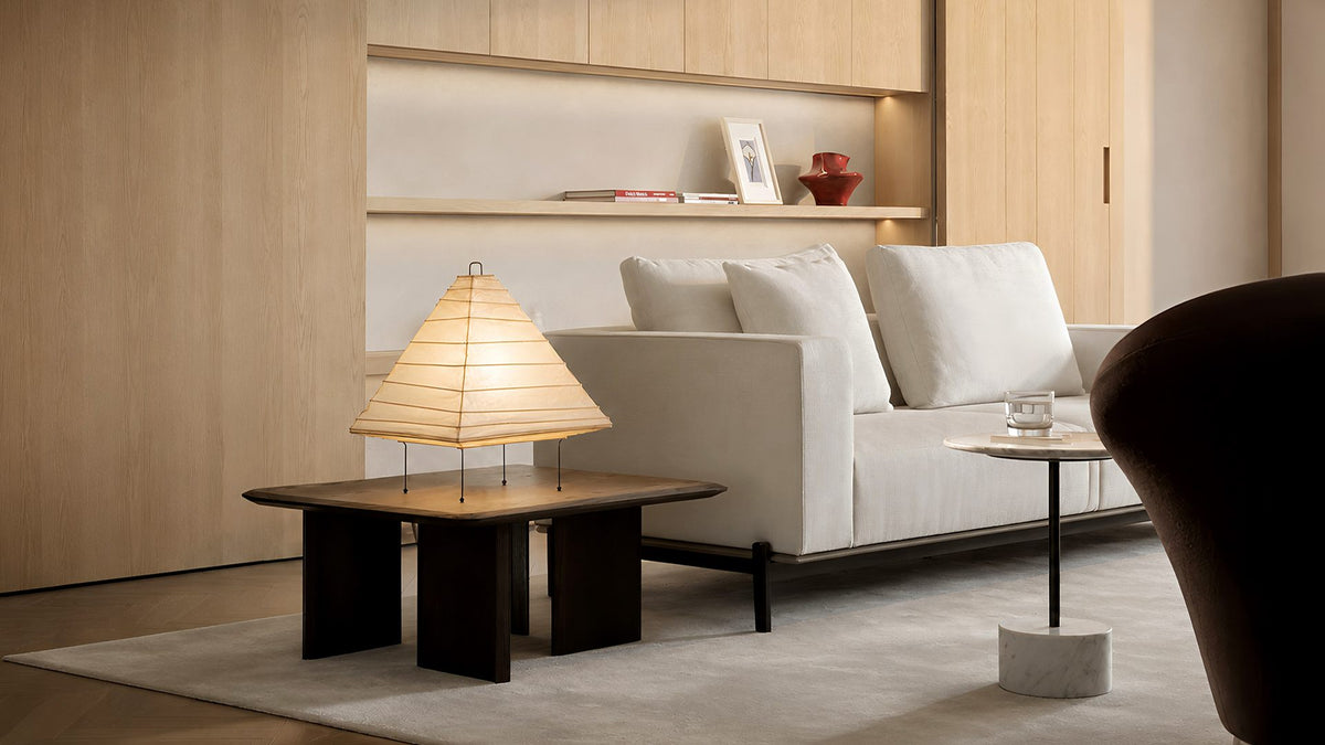 Akari Paper Table Lamp for Desk and Bedside Spaces