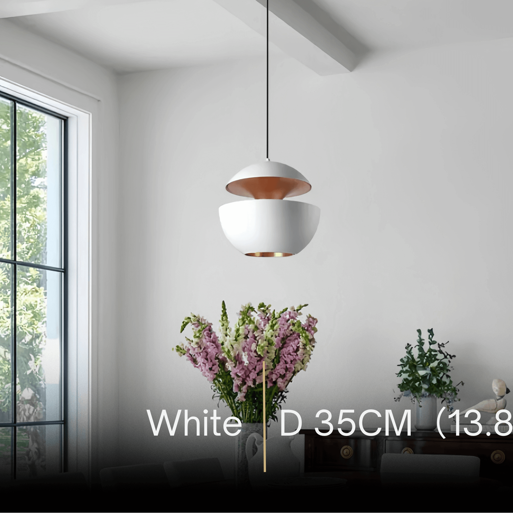 Irondale Modern Globular Pendant Light 