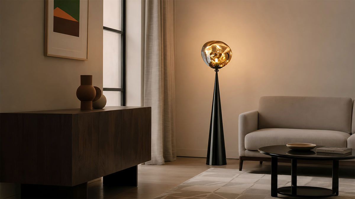Floor Lamp for Modern Living Room and Window Corners