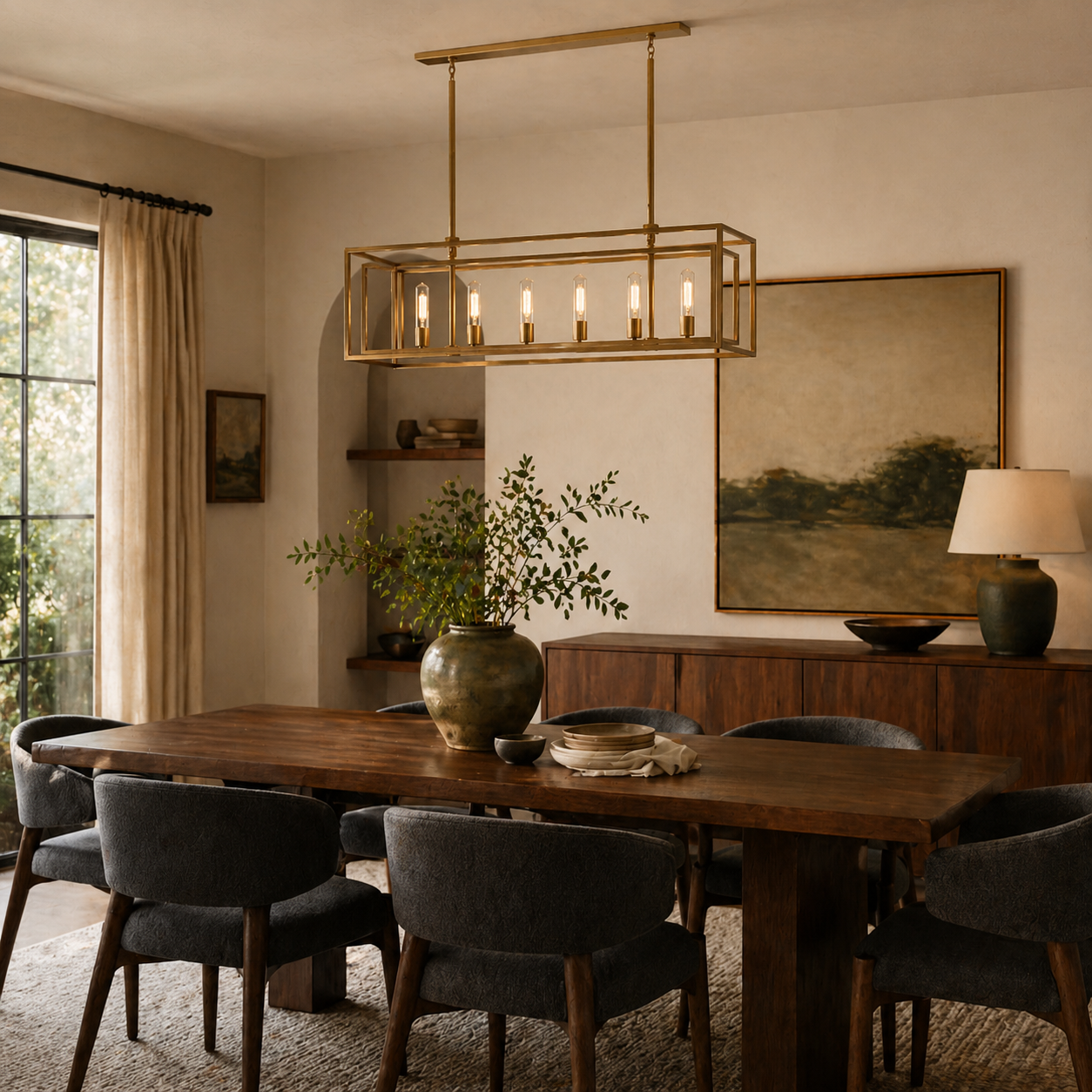 Matkon Linear Chandelier