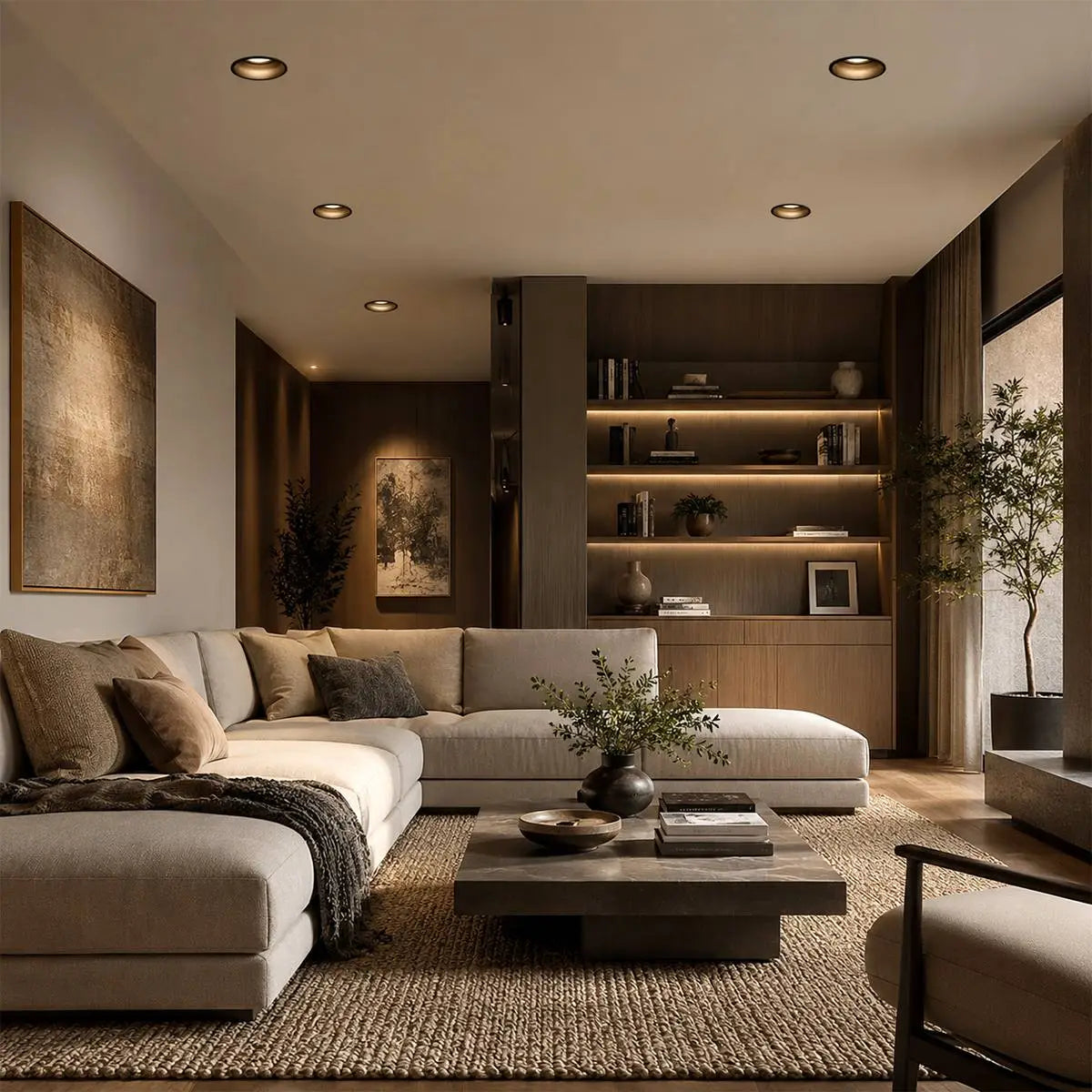 Minimalist Small-Hill Spotlight