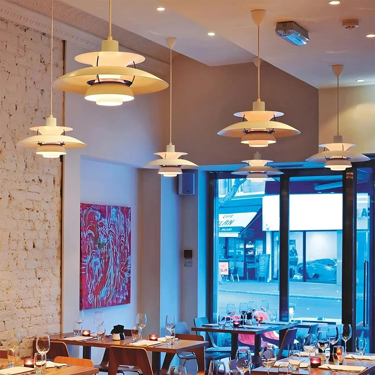 Multi-layer Hanging Pendant Light