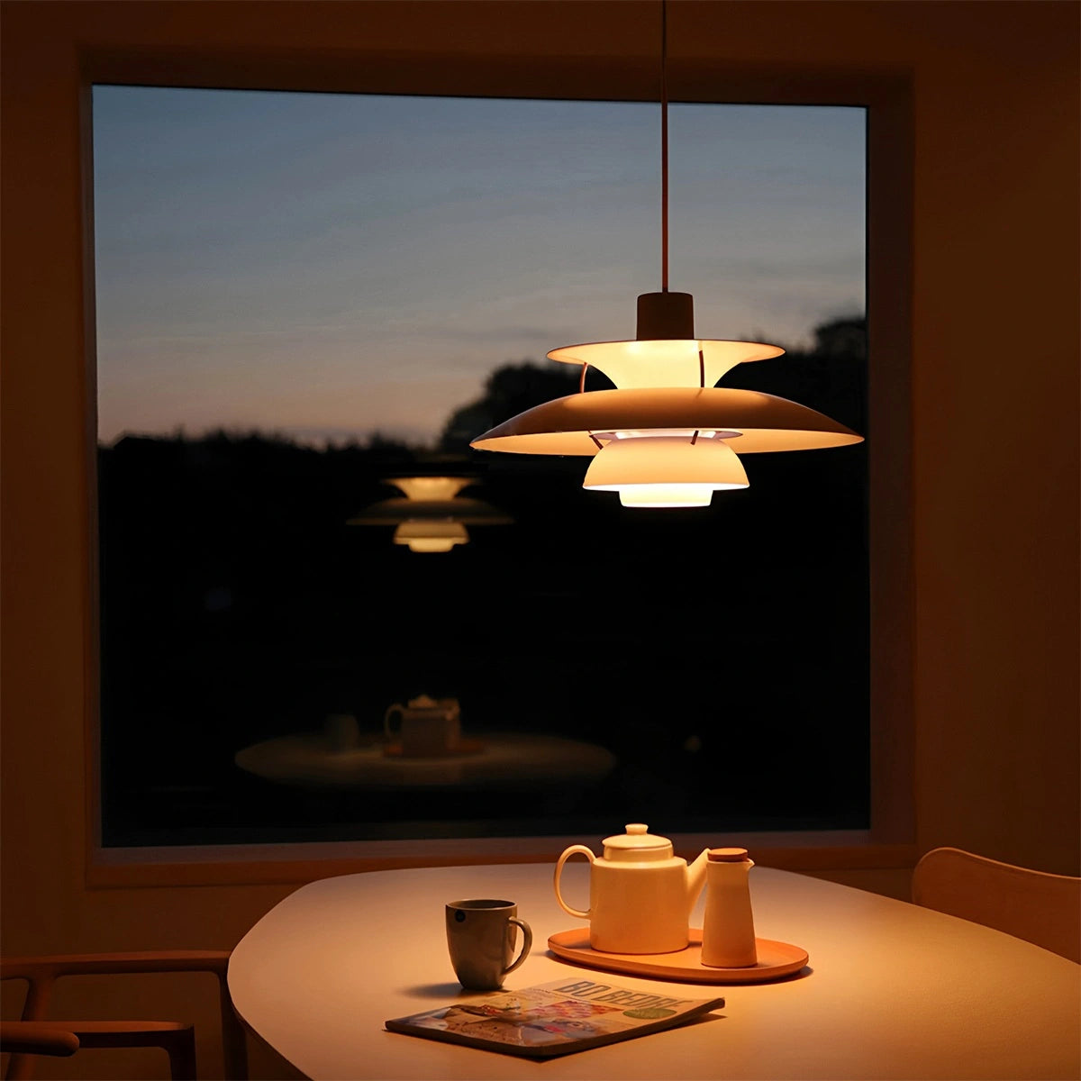 Multi-layer Hanging Pendant Light