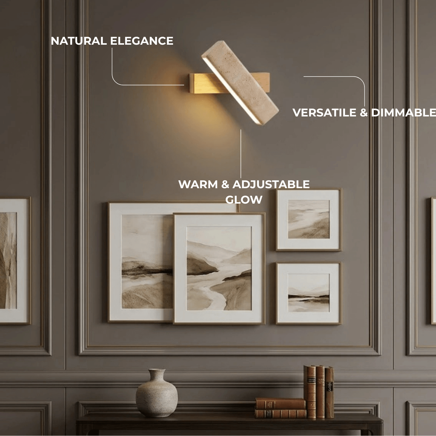 Strata  Minimalist Wall Lamp 