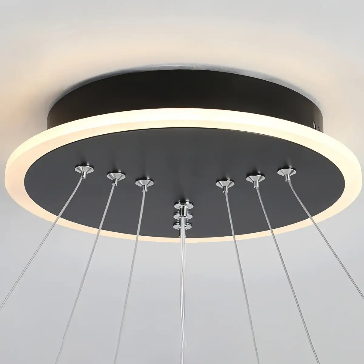 Arcato Modern Tiered Circular Chandelier