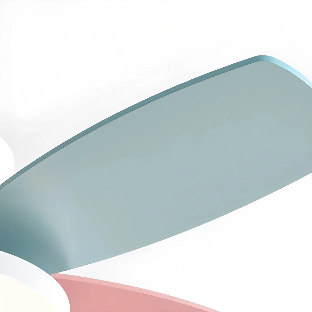 Nordic Colorful Leaf Ceiling Fan Light