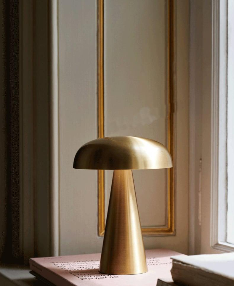 Minimalist  Dome Portable Rechargeable  Table Lamp