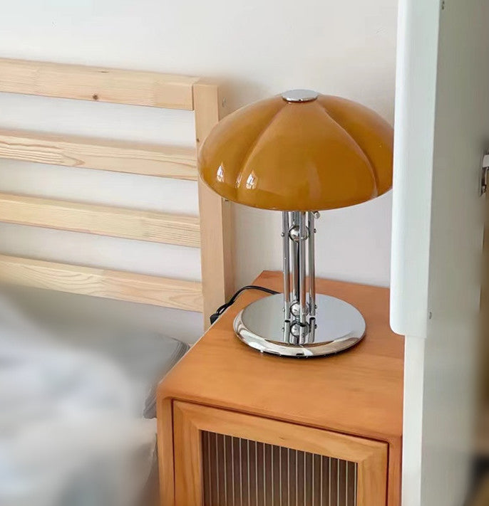 Bauhaus Glass Mushroom Table Lamp