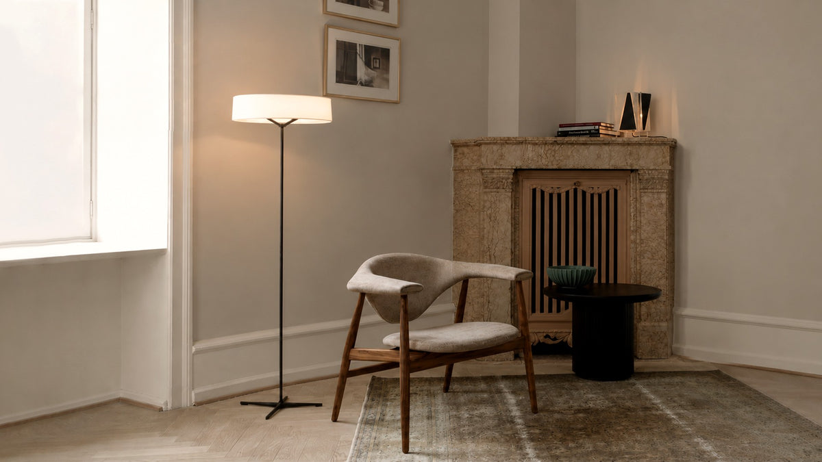 Floor Lamp for Living Room and Sofa-Side Lighting