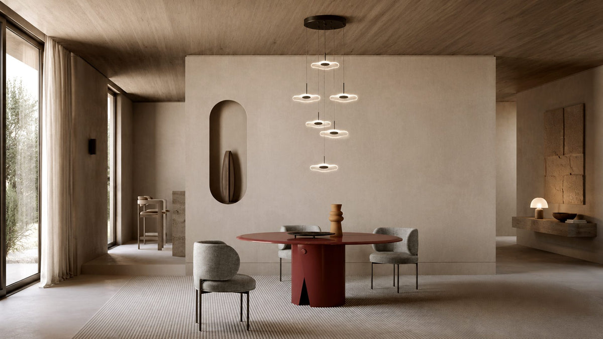 Staircase Chandelier for Modern High-Ceiling Spaces