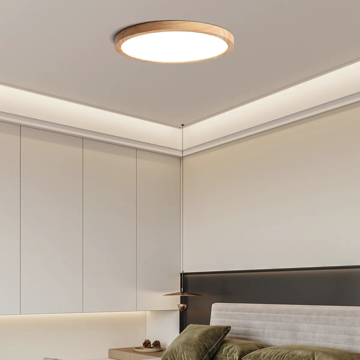 Zenno Wabi-sabi Modern Round Ceiling Light