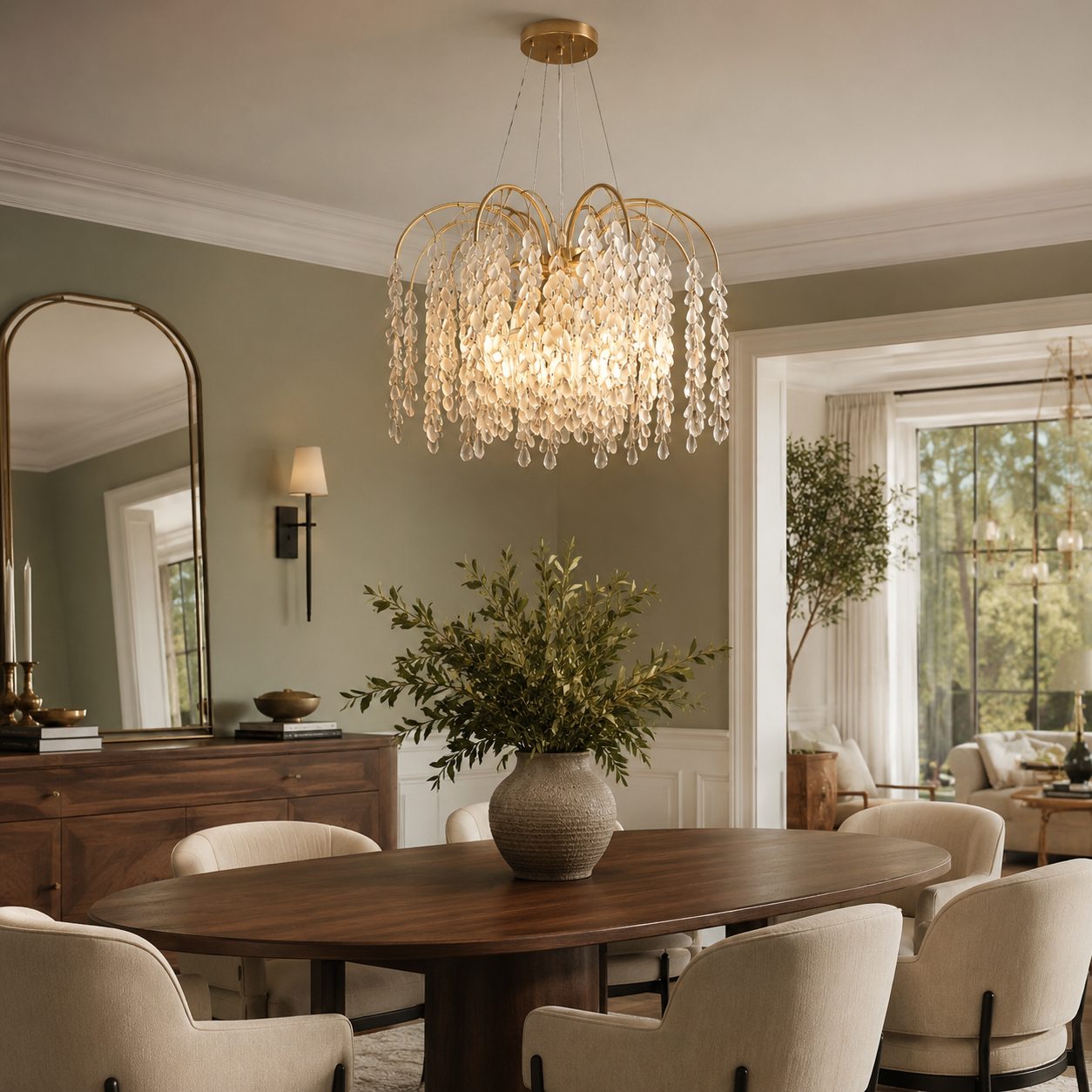 Shajar Crystal Chandelier