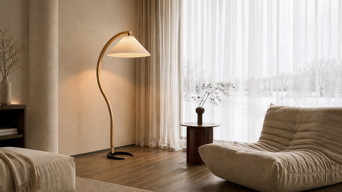 Floor Lamp for Living Room and Reading Corner Lighting