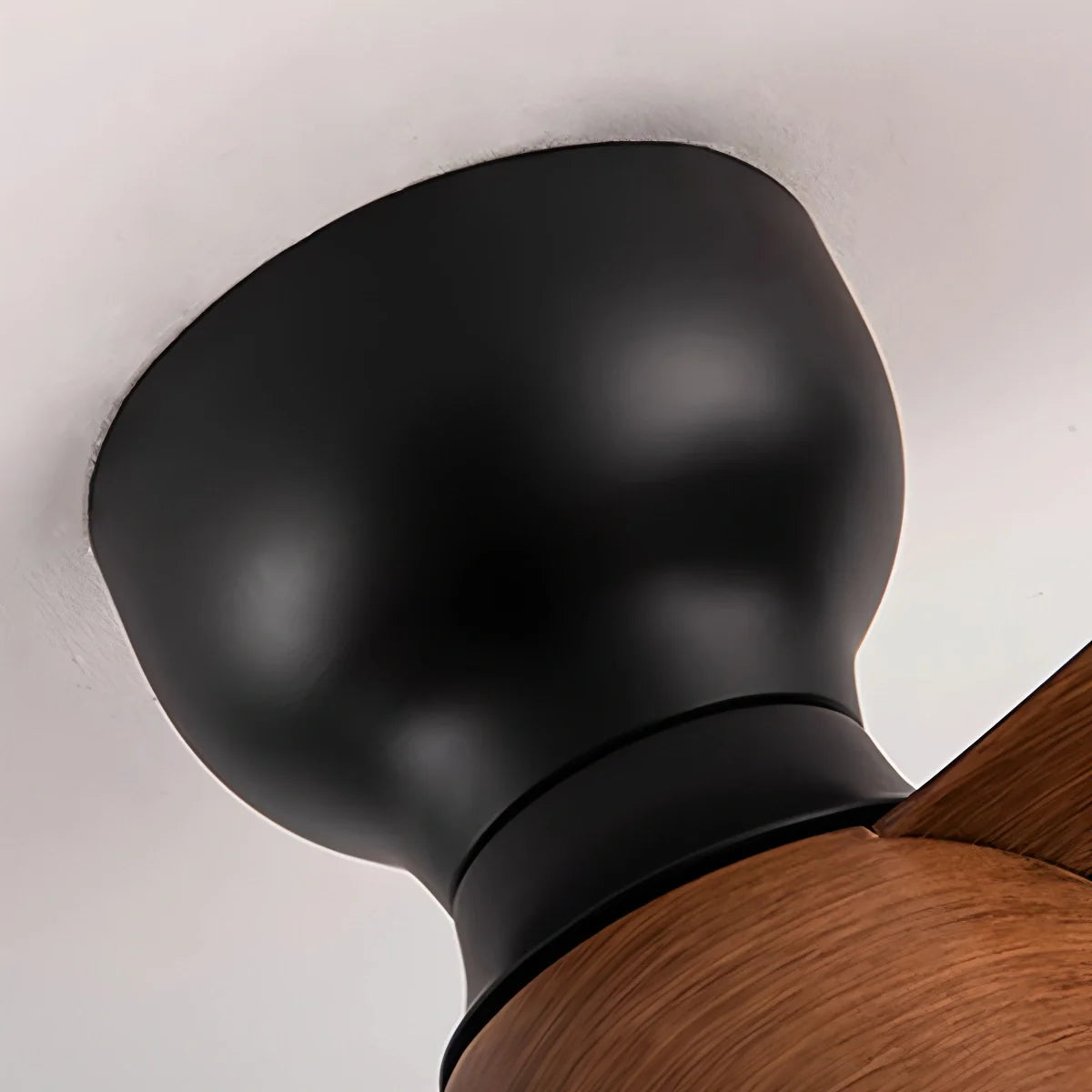 Small Flush Mount Ceiling Fan with Light