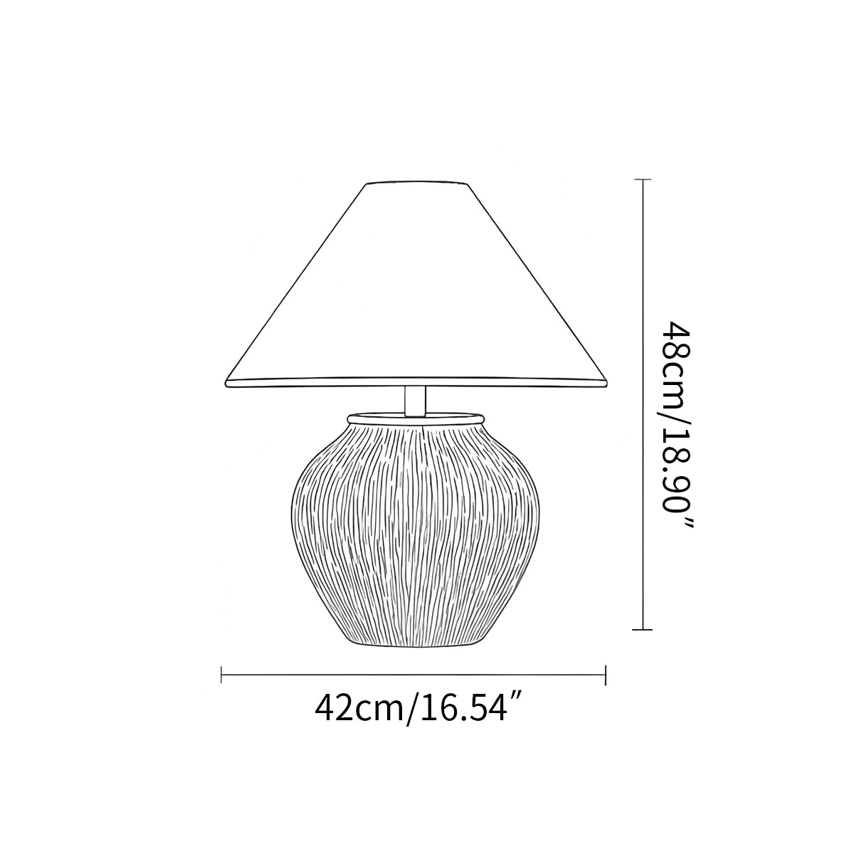 Bayi Ceramic Table Lamp