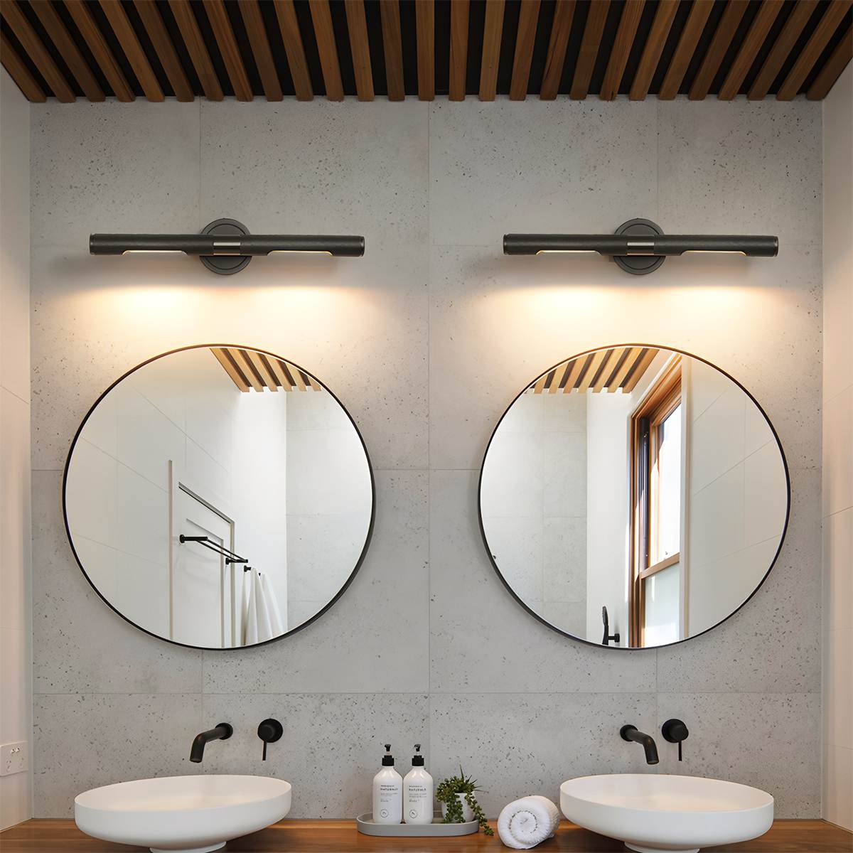 The Brass Mirror Light