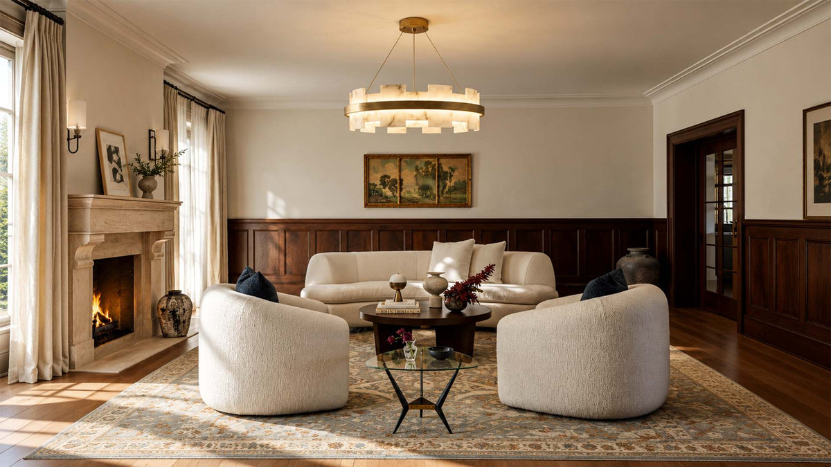 Ring Chandelier for Modern Living and High-Ceiling Spaces