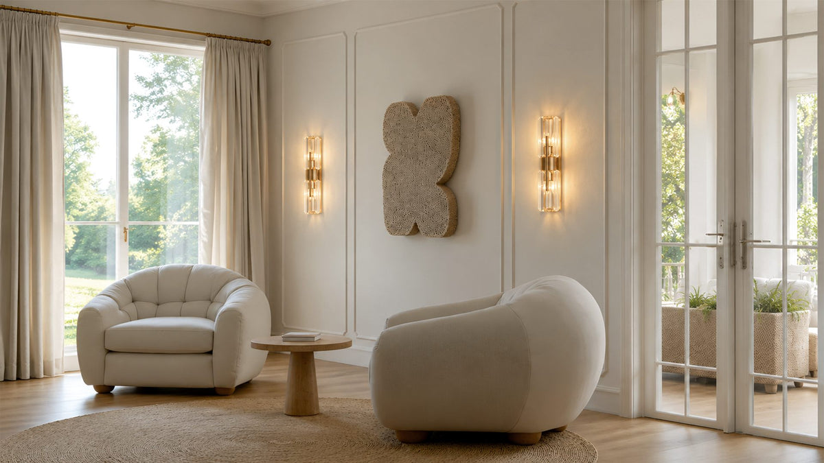 Crystal Wall Lamp for Hallway and Bedside Lighting