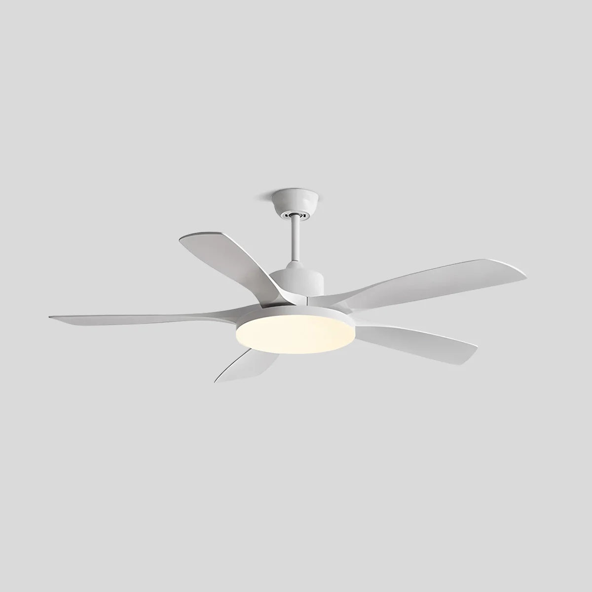 Antizer Living Room 6-Leaf Ceiling Fan Light White 5 Blade