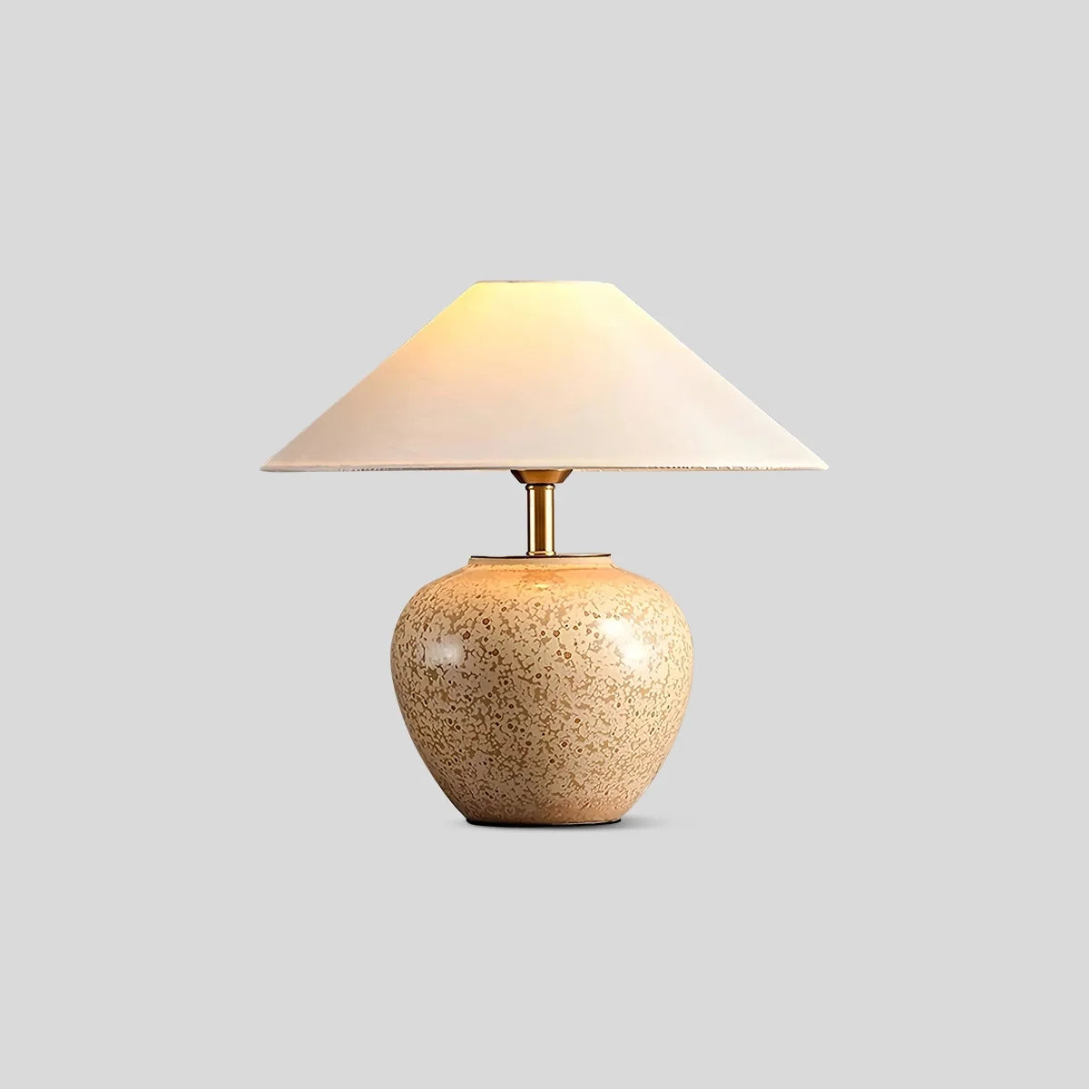 Glazed Ceramic Table Lamp