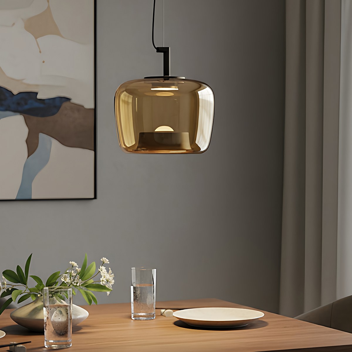 Yoruba Pendant Light