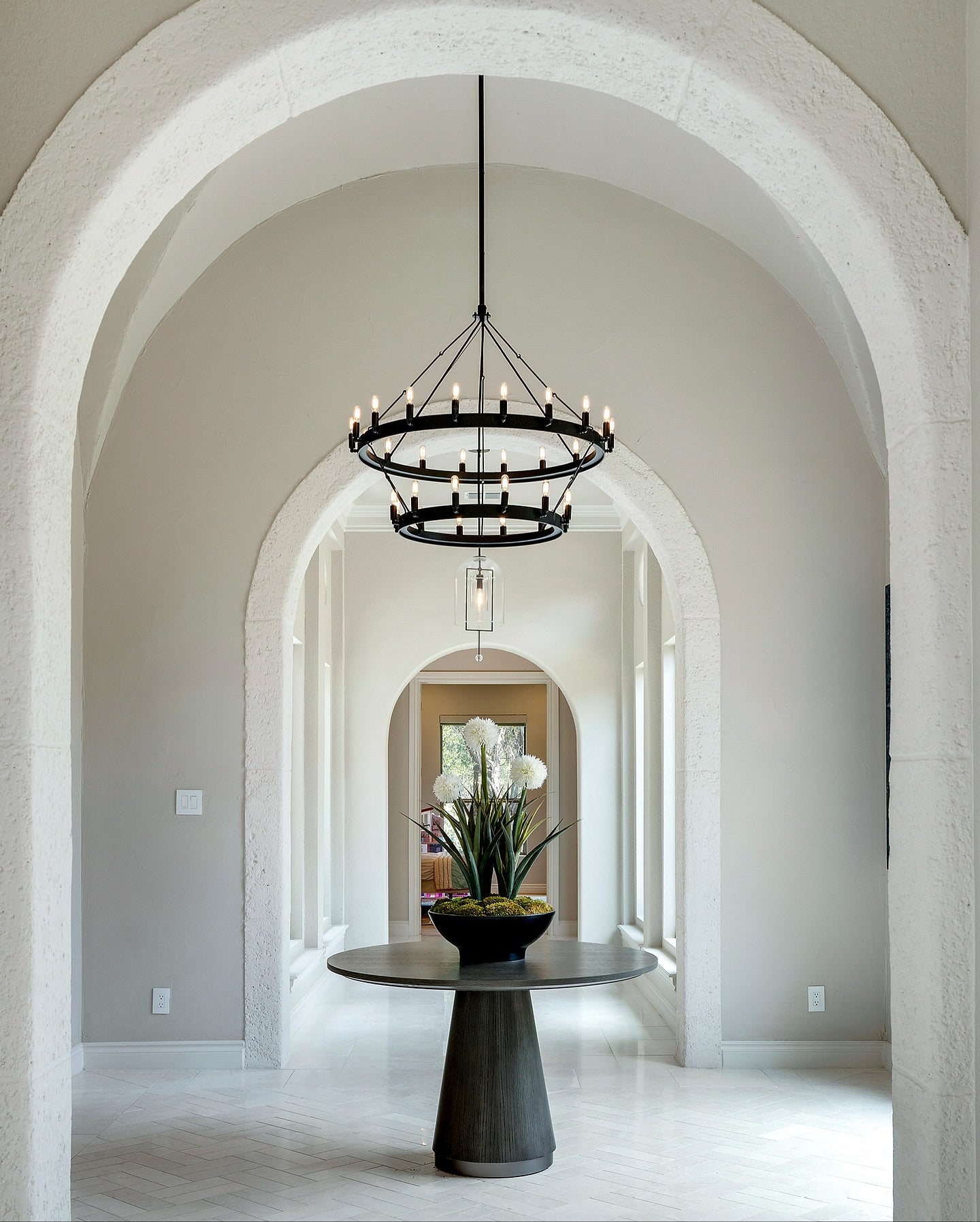 Vintage Filament Tubular Candle Tiered Chandelier - Camino