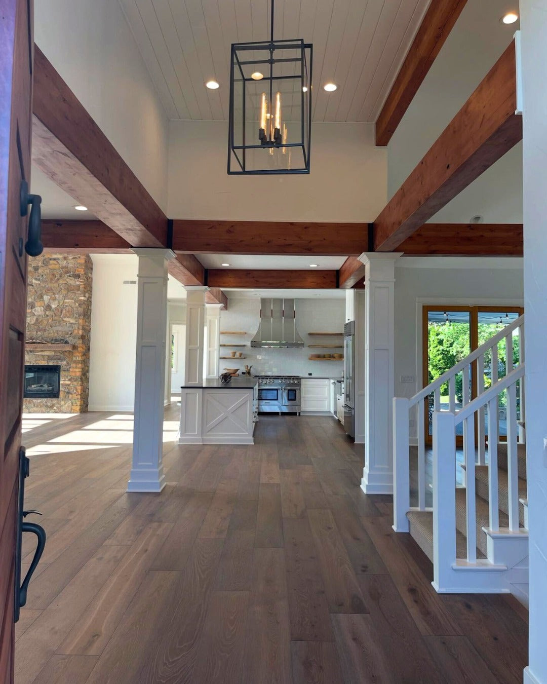 Glass Lantern Pendant Light - Beckman