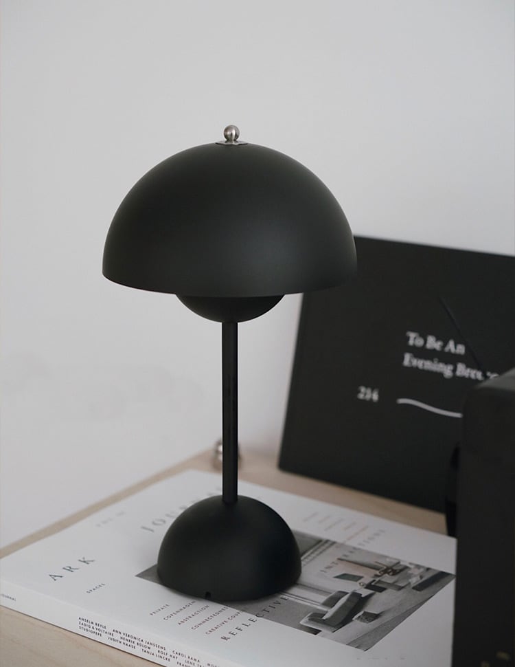 Modern Cordless Dome Table Lamp