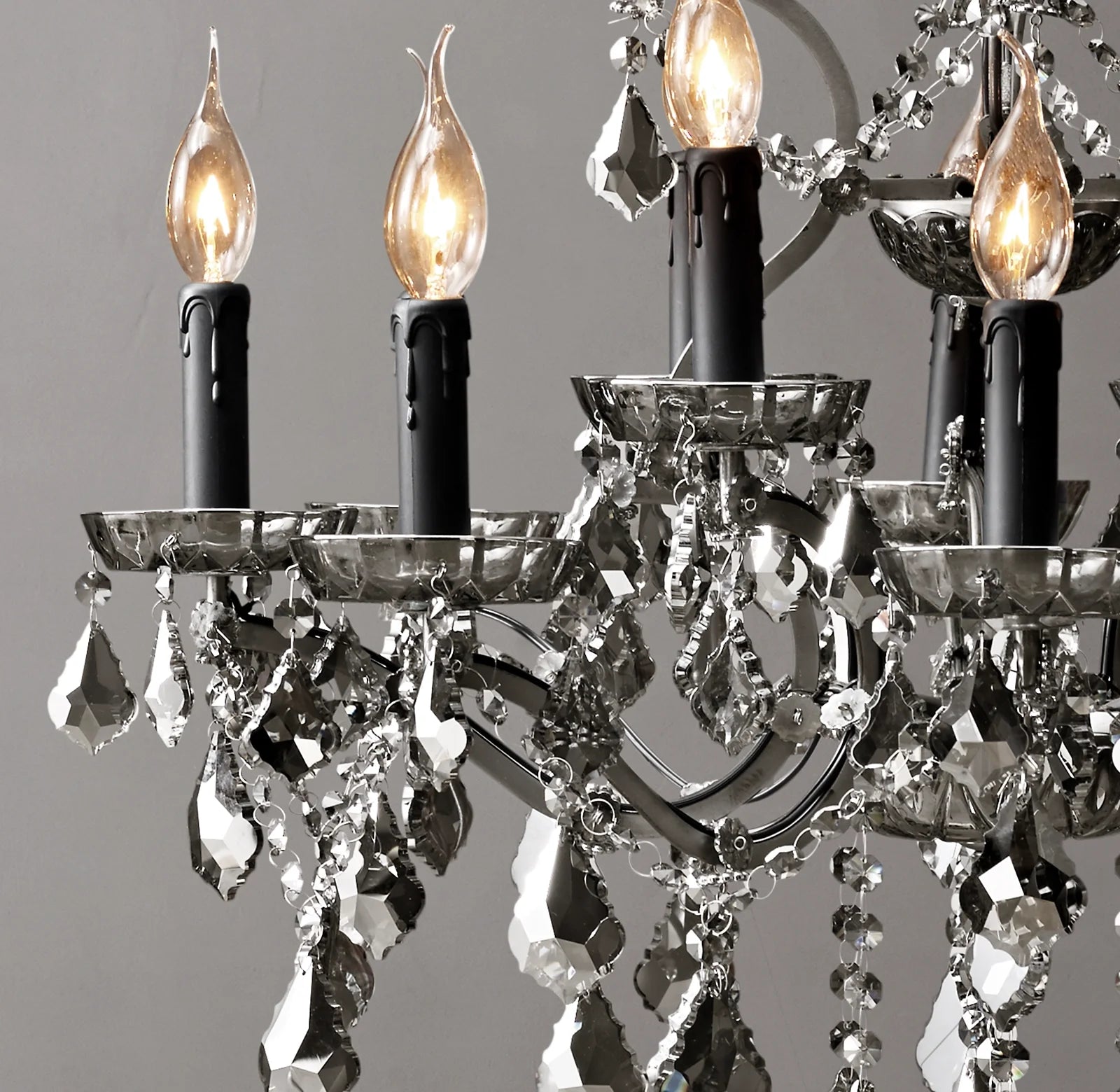Candelabra Crystal Chandelier - Rococo