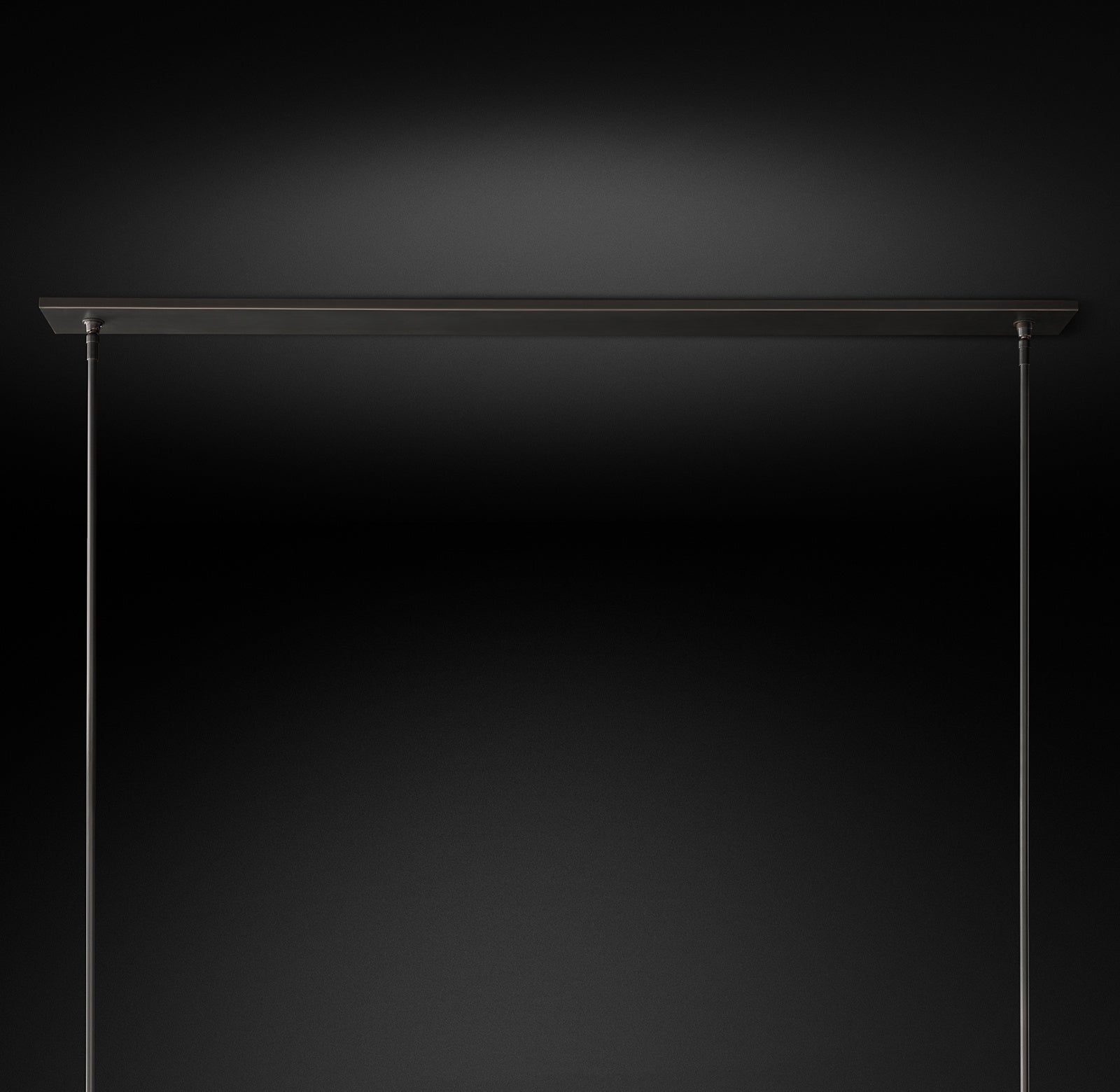 Cylindrical Glass Candle Linear Chandelier - Ravelle