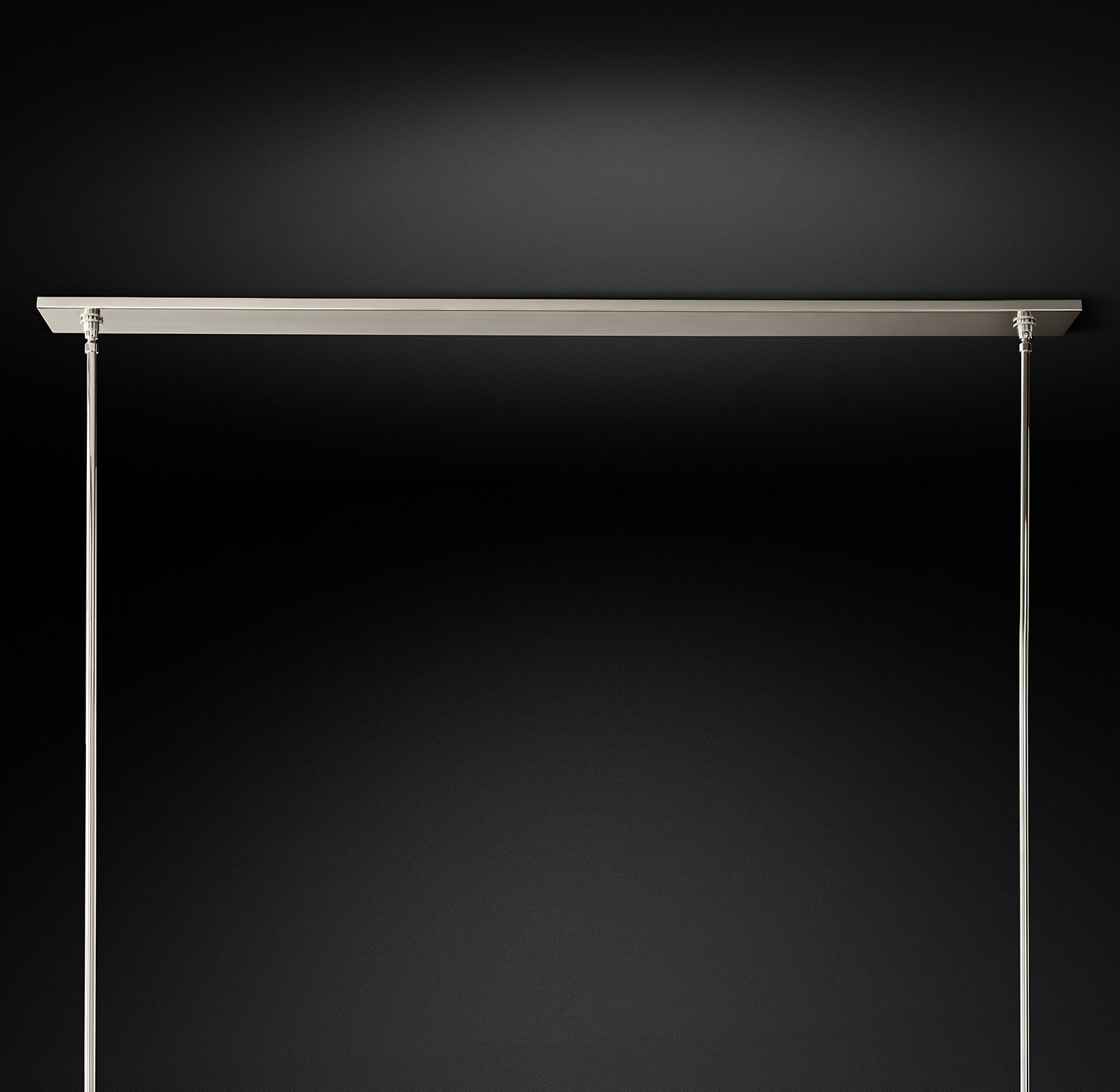Cylindrical Glass Candle Linear Chandelier - Ravelle