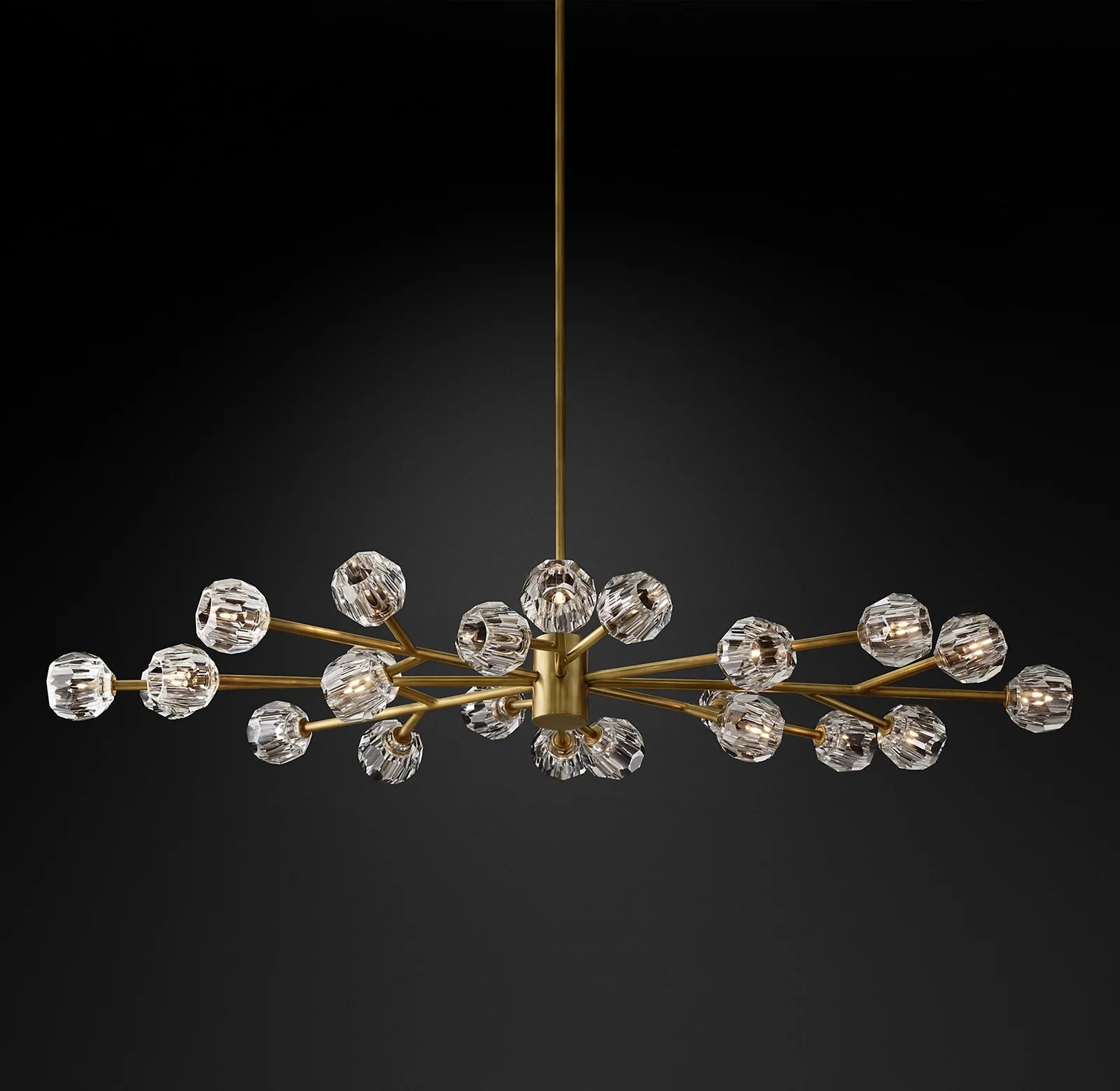 Crystal Arm Chandelier – Boule