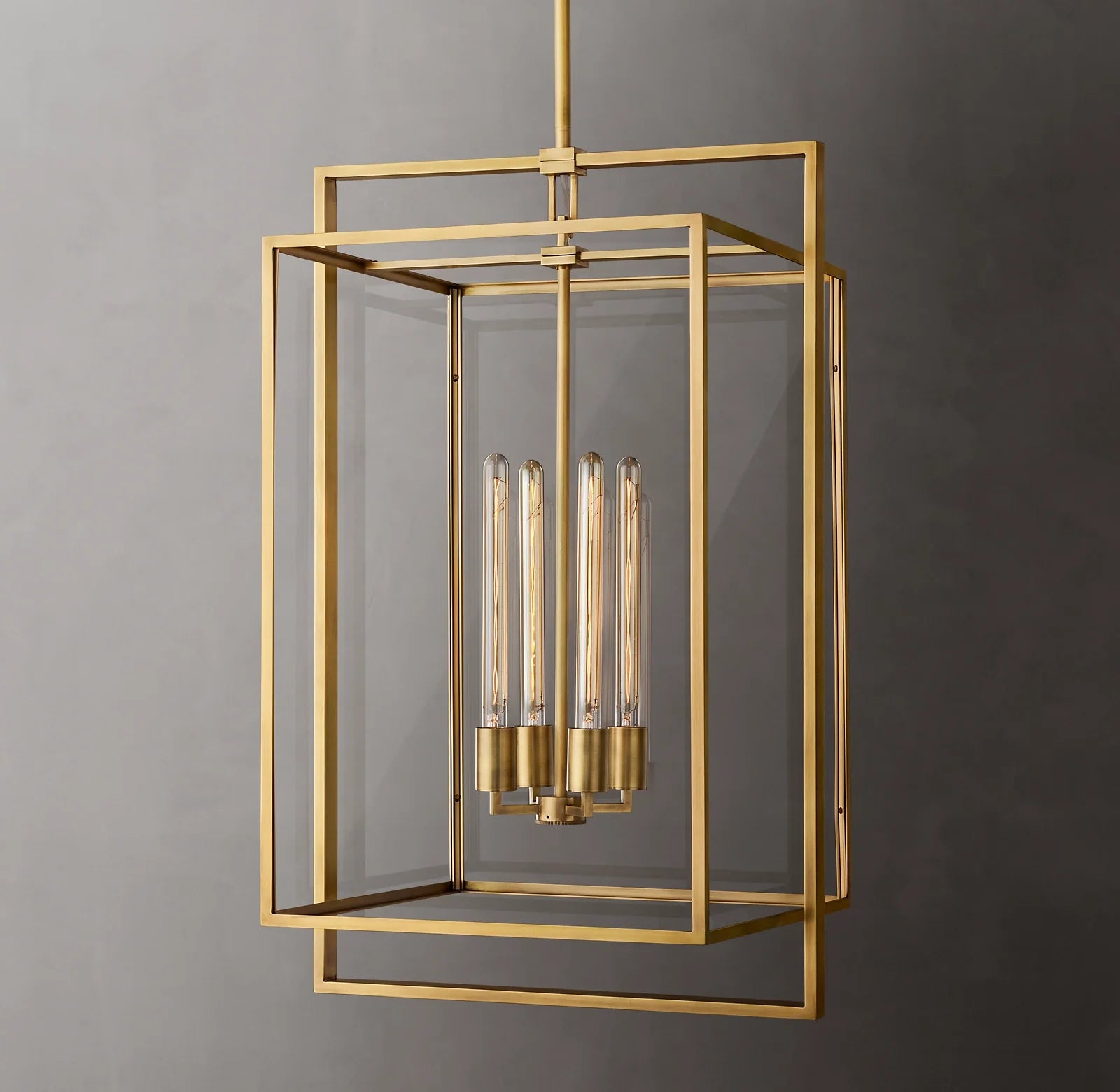 Glass Lantern Pendant Light - Beckman