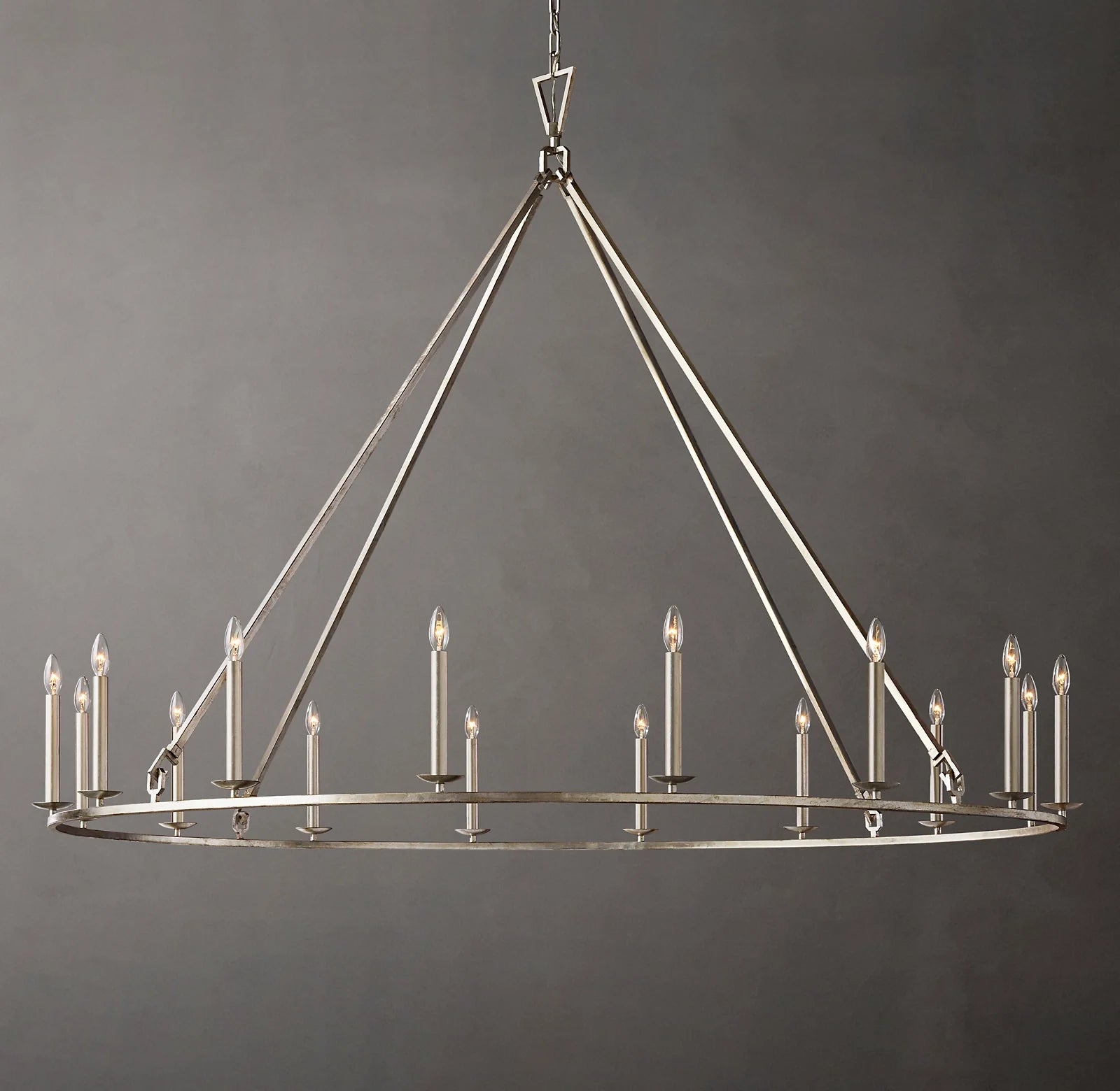 Candelabra Round Chandelier – Openwork