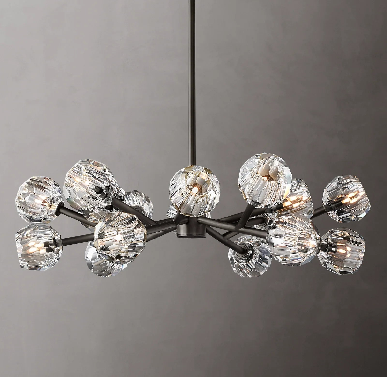 Crystal Arm Chandelier – Boule