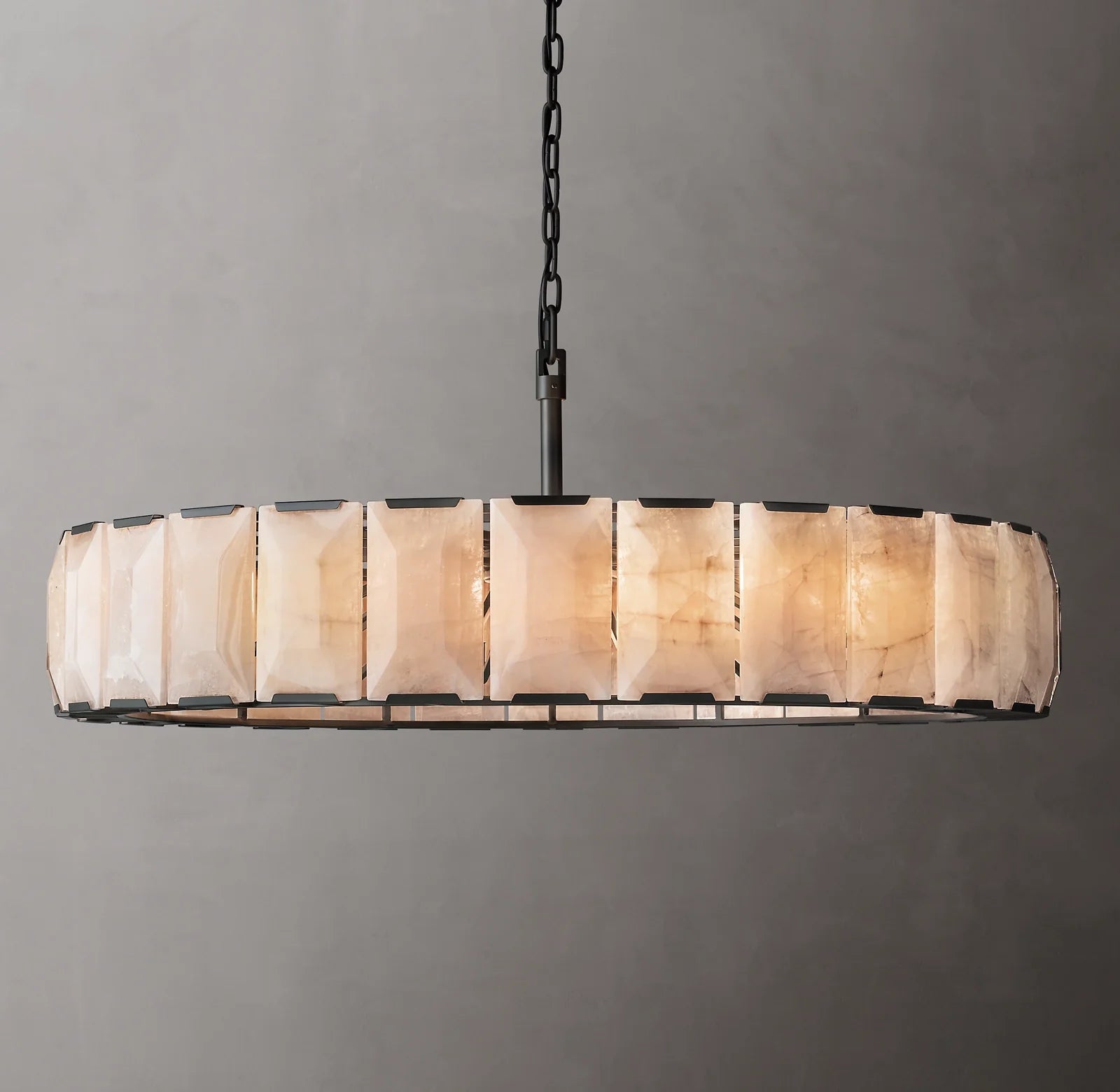 Alabaster Round Chandelier – Harlow