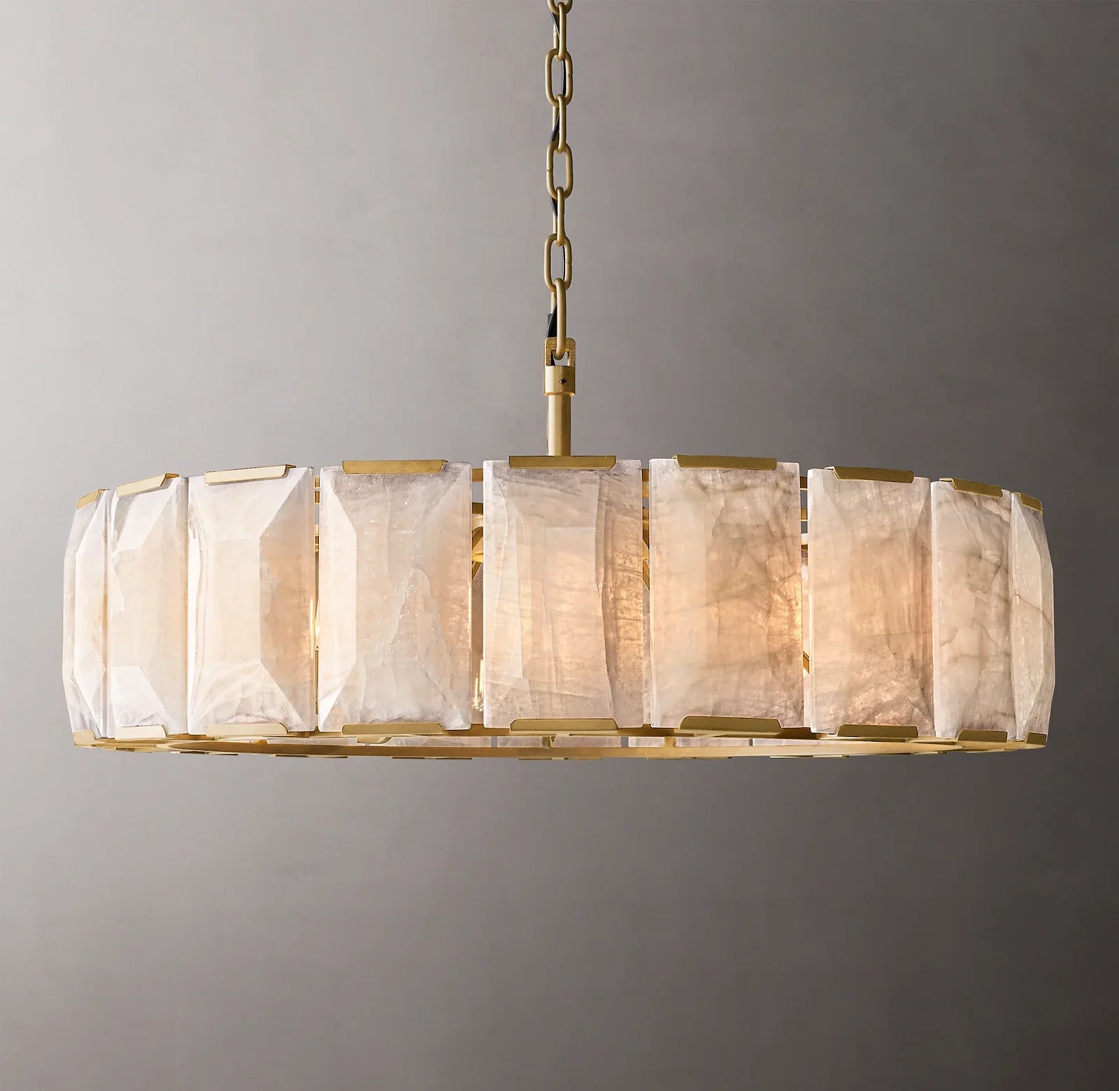 Alabaster Round Chandelier – Harlow